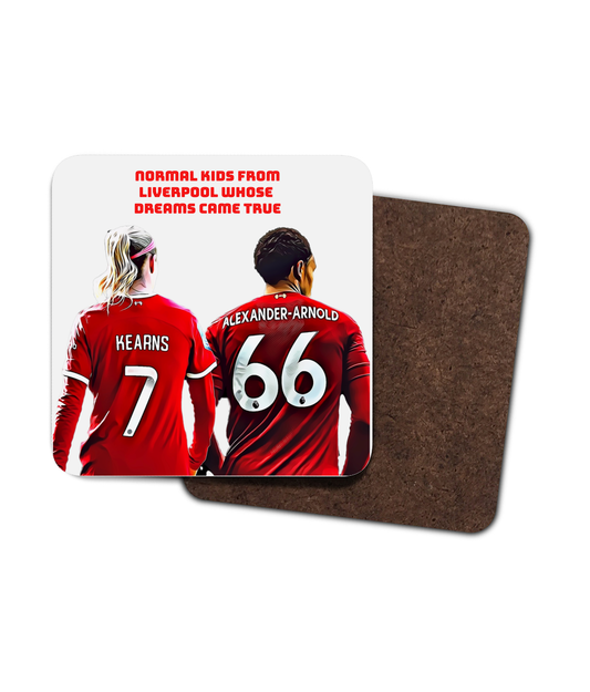 Normal Kids From Liverpool 4 Pack Hardboard Coaster