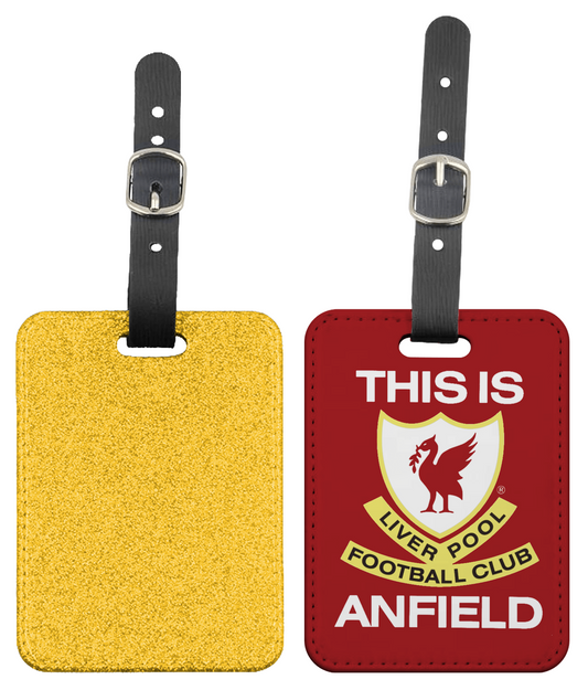 This is Anfield Luggage Tag